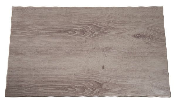 APS GN 1/1 dienblad -DRIFTWOOD-, 53 x 32,5 cm, hoogte: 1,5 cm, melamine, houtlook, met antislipvoetjes, 84180