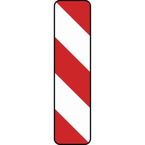 Stenen HGS baken, rechts wijzend (links opgesteld), 1000x250 mm / RA1 / platte vorm 2 mm, 605-20-111