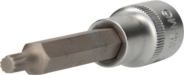 Brilliant Tools 1/2" bitdop met meerdere tanden, 100 mm lang, M6, BT022941