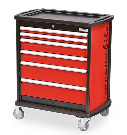 Bedrunka + Hirth Maxmobile 1, 2x50, 2x100, 2x150 mm, lade volledig uittrekbaar 100%, 35 kg, 780 x 480 x 912 mm, 08.88.93