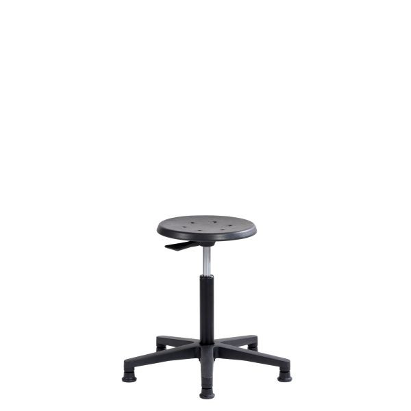 SOFAME werkkruk ERGODYN 2000 met glijders, zithoogte 38-52 cm, polyamide onderstel, W050010023