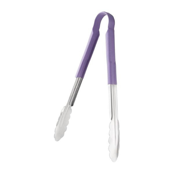 Vogue Kleurgecodeerde Serveertang Paars 30cm, HC852