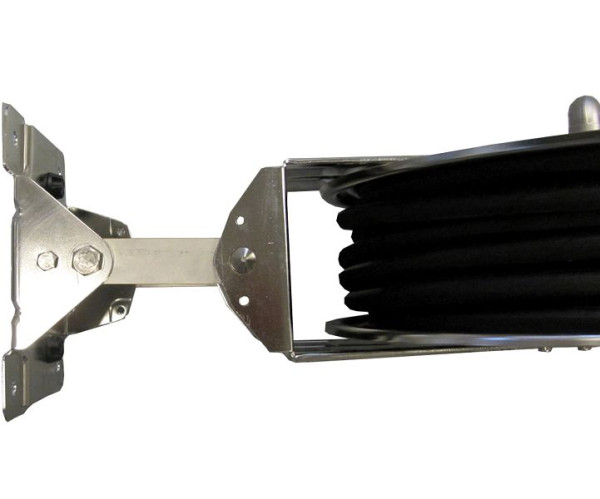 Ebinger verlengstuk muurbeugel 180° draaibaar, RVS, 1.514.007
