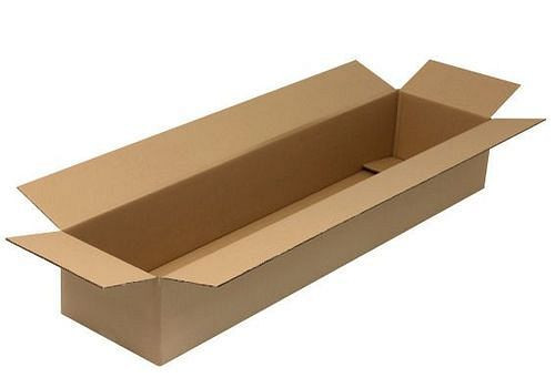 TransPak golfkartonnen vouwdoos 2-wandig, binnenafmetingen 1300 x 300 x 200 mm, kwaliteit 2.20BC, VE 15, 299399