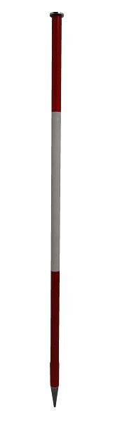 NESTLE rangepaal, hout, 1.30m met metalen dop voor scanball, 14201000