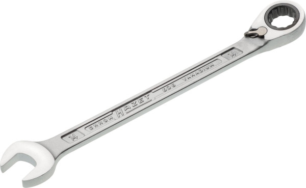 Hazet combinatieratelsleutel, extern dubbel zeskant tractieprofiel, 14 mm, 606-14