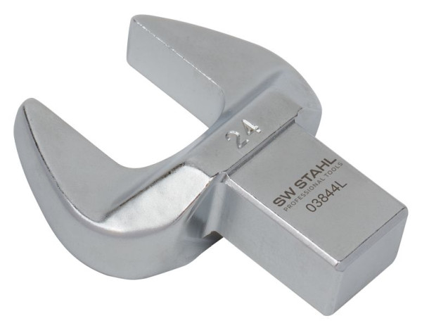 SW-Stahl steeksleutel, 24 mm, SW 24 vierkante dop 14 x 18 mm, 03844L