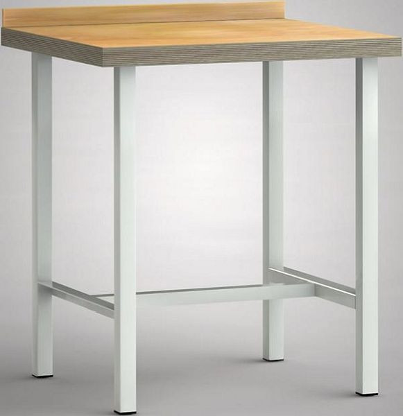KLW standaard werkbank - 750 x 700 x 900 mm L x D x H (ERGO uitvoering), WS001E-0750M40-X7000