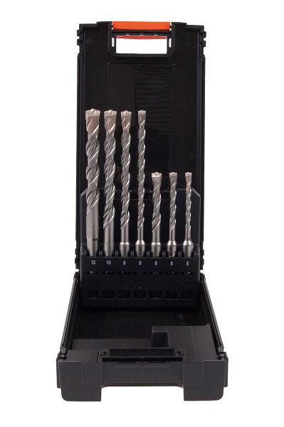 Projahn boorhamer Rocket 3 SDS-plus cassette 7 stuks 5-12 mm in ABS MAMBO doos, 83730