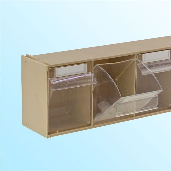 ADB geperforeerde wand, afmeting: 1177x456mm, kleur: grijs, RAL 7035, 23003