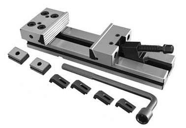 MACK Präzisionsschraubstock mit Schnellverstellung, BB 125 mm, SW 150 mm, ZE-SVC-125/150