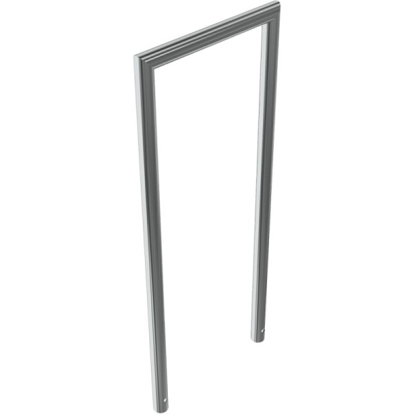 Stein HGS HGS Leunbeugel/afzetbalk -Kassel-van RVS, 500mm/1200mm/voor inzetting in beton, 20409