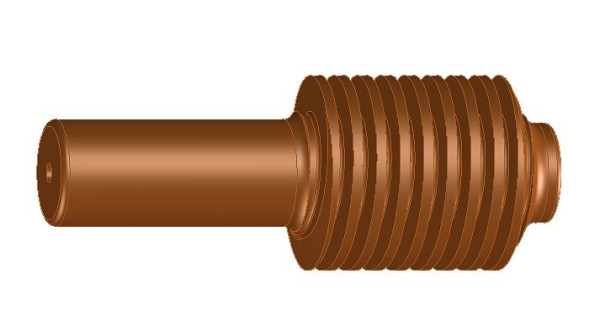 ELMAG elektroden voor brander CP70C (5 stuks) voor 20 - 70 ampère, artikel 2363, 56784
