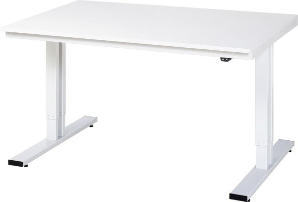 RAU werktafel serie adlatus 300 (elektrisch in hoogte verstelbaar), melamine plaat, 1500x720-1120x1000 mm, 08-WT-150-100-M