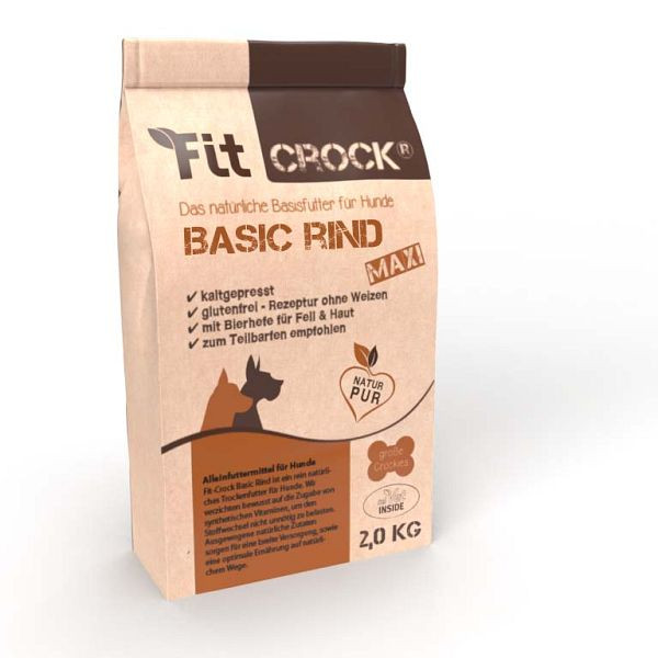 cdVet Fit-Crock Basis Rundvlees Maxi 2 kg, 4450