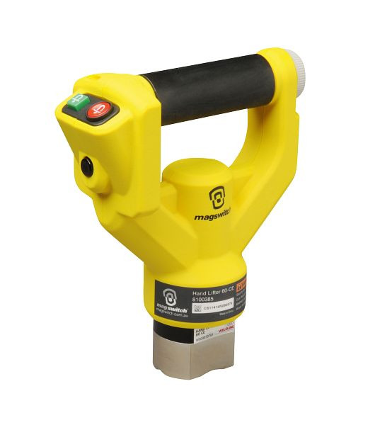 ELMAG Handlifter 60-CE, draadloos, houdkracht 27 (104) kg, AAN/UIT schakelbaar, inclusief 2 lithium-ion accu's en oplader, 55480
