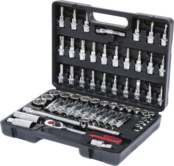 KS Tools 3/8" CHROMEplus dopsleutelset, 61-delig, 918.0661