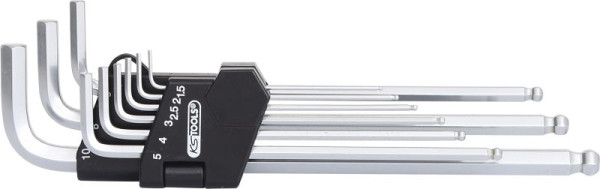 KS Tools kogelkop-inbussleutelset, XL, 9-delig, 151.3220