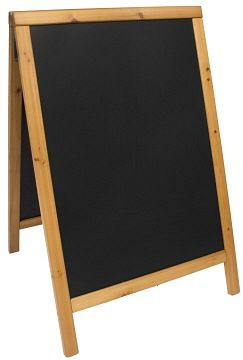 Contacto dubbele plank 85x55cm, teakhout, 7695/083