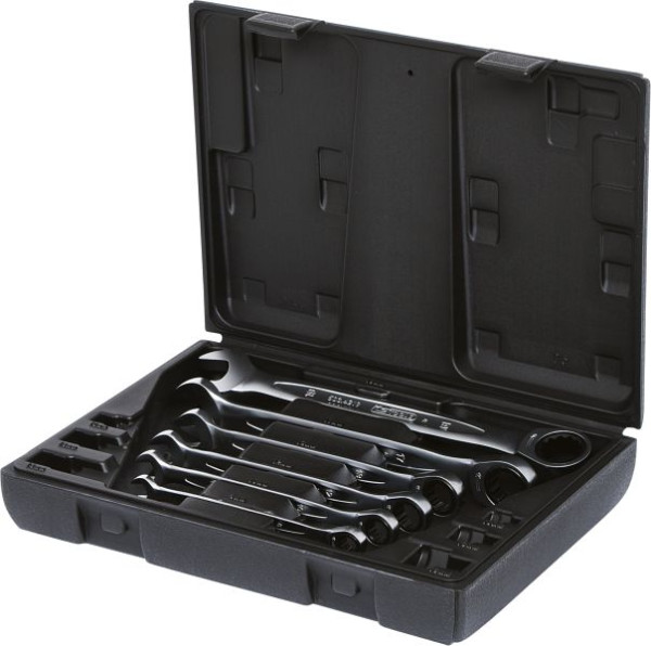 KS Tools GEARplus ratel-ringsleutelset, 6-delig, 503.4259