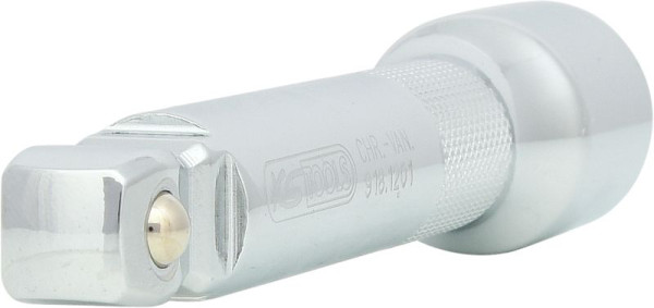 KS Tools 1/2" CHROMEplus kantelverlenging, 125 mm, 918.1201