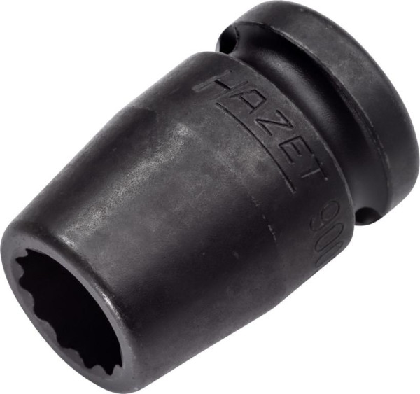Hazet impact, machine schroevendraaierdop, dubbele zeskant, hol vierkant 12,5 mm, 13 mm, 900SZ-13