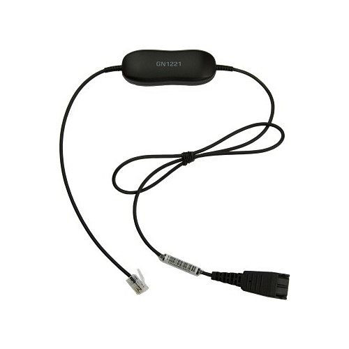 Jabra Smart Cord, QD naar RJ9, glad 0,8 meter, 88007-99