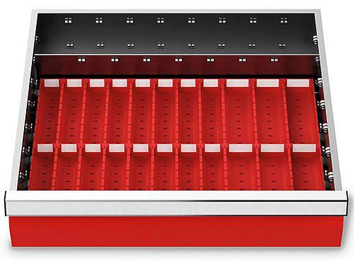 Bedrunka + Hirth lade-inzet, serie T500-4, inbouwplaten, met uitsparingen, 146-130A