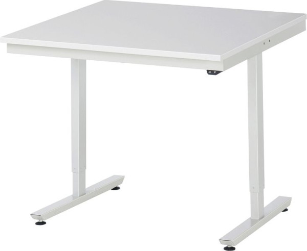 RAU werktafel serie adlatus 150 (elektrisch in hoogte verstelbaar), melamine plaat, 1000x720-1120x1000 mm, 08-AT-100-100-M