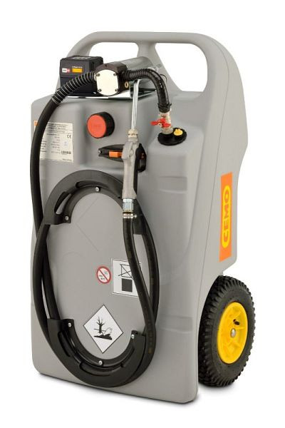 Cemo smeermiddelwagen 100 liter CAS zonder accu + lader, 11866