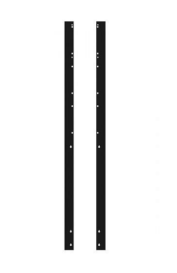 Boxo zijstandaard ingekort links/rechts 90x30x1287 mm, MSN003S-RL
