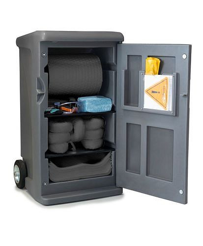 DENSORB Mobiele noodset, mappen in grijs Caddy Medium, Universal, 294-120
