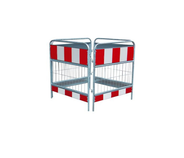 Schake mangatbeschermingsrooster volgens TL, 1,00 mx 1,00 m, 2-delig, 34600