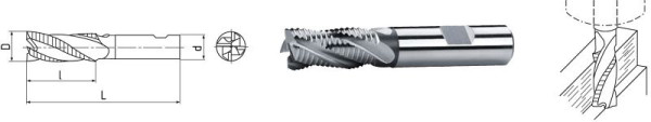 ELMAG HSS Co8 vingerfrees DIN 844, Ø 20,0 mm (kort), 72513