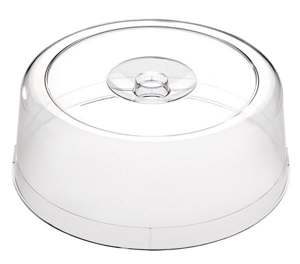 APS vershoudkap, Ø 33 cm, hoogte: 12,5 cm, polystyreen, glashelder, zwaar, stabiele uitvoering, stapelbaar, 06515