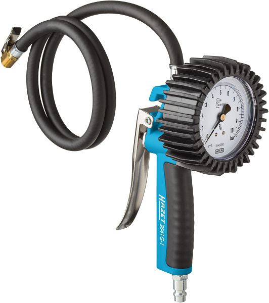 Hazet bandenspanningsmeter, gekalibreerd, 9041G-1