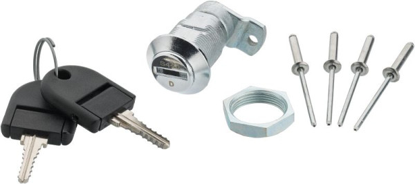 Hazet cilinderslot met 2 sleutels voor HAZET Assistent werkplaatswagen, gebouwd op 1 augustus 2019: 179 N, 179 N X, 179 N XL, 179 N XXL, 179N-08