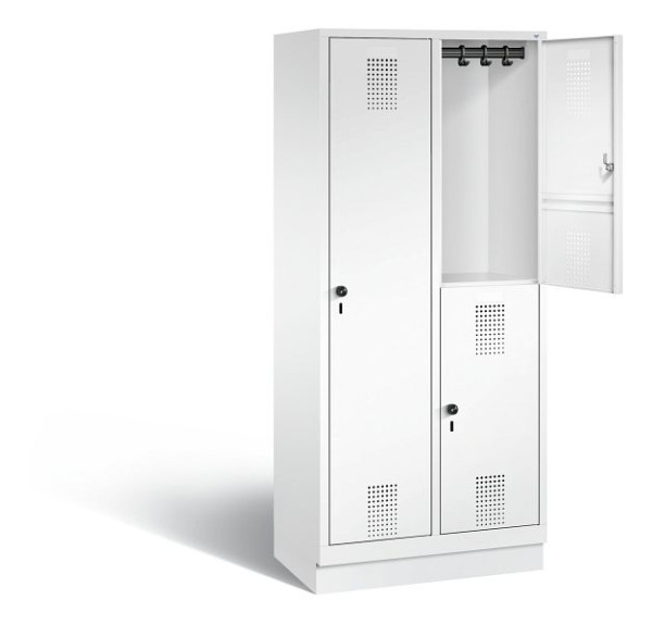 C+P cijferslot Evolo, H1800xW810xD500mm, kleur: verkeerswit, 48620-22 S10041