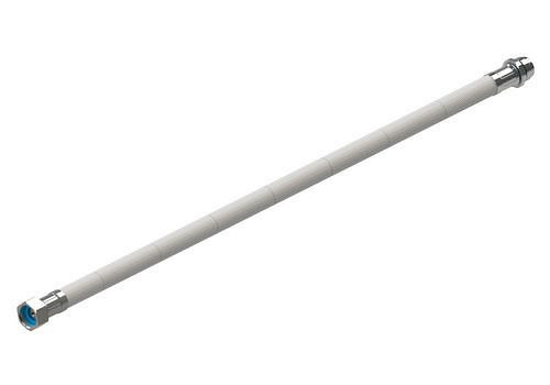 B-SAFETY slang voor lichaamsdouche, lengte 700 mm, wartelmoer G3/4" recht met vlakke afdichting, 306275