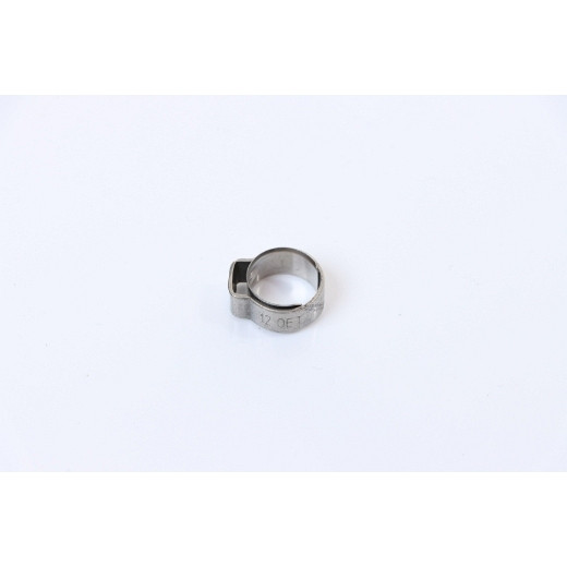 ELMAG 1-oorklem met inzetring, 12 OET 9,5 - 11,5 mm (roestvrij staal), 42728