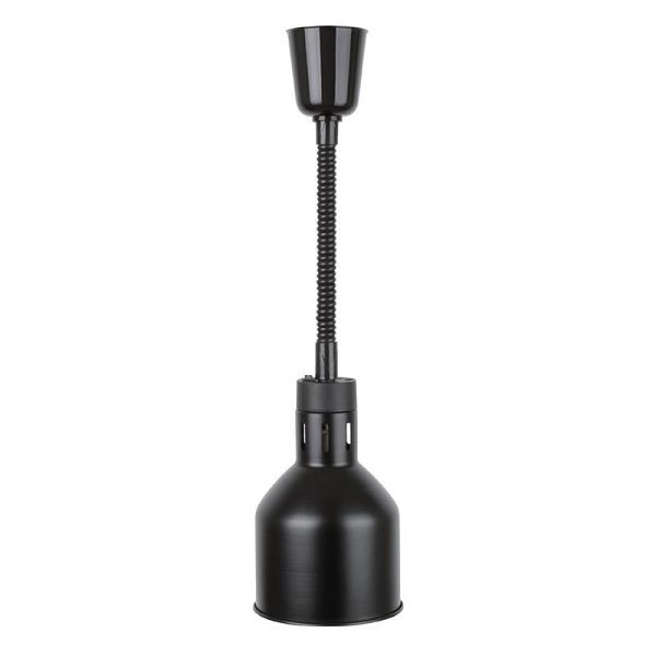 Buffalo uitschuifbare warmtelamp met matzwarte afwerking DR759