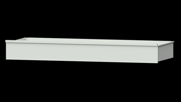 ANKE werkbanken lade 180 mm FH, SK binnenmaat: 1380 x 540 mm, RAL 7035, 990.407