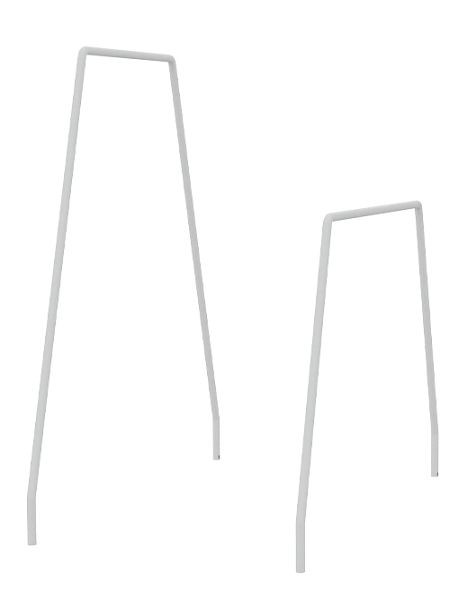 Bedrunka+Hirth beugel voor geperforeerde planken, hoogte 450 mm, 03.PT2957