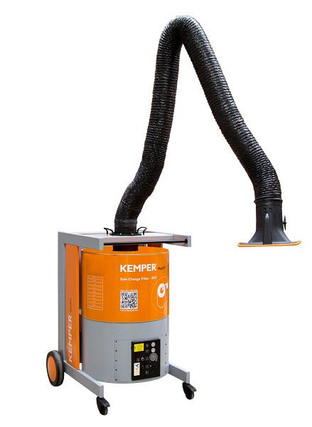 ELMAG zuigsysteem, mobiel, MaxiFil, zuigarm Ø 150mm/2m in slanguitvoering, 58608