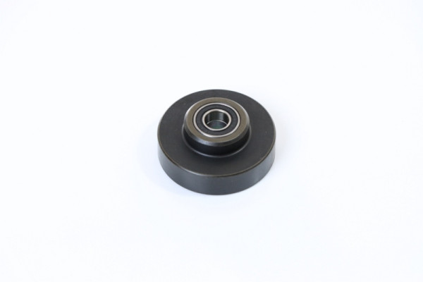 ELMAG invoeraandrukrol, WB-P400/P500L (buiten-Ø 40mm/binnen-Ø 20mm, 10mm breed) voor Fe/CrNi/CuSi, TS, 'TRAPEZONUT', 54755