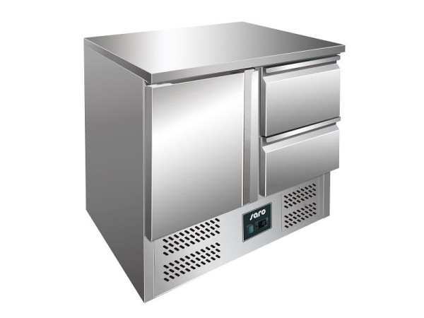 Saro koeltafel met laden model VIVIA S901 RVS TOP - 2 x 1/2 GN, 323-10062