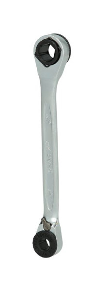 KS Tools GEARplus mini-bit omkeerbare ratel-combinatiesleutel, 1/4"x5/16", 503.4679
