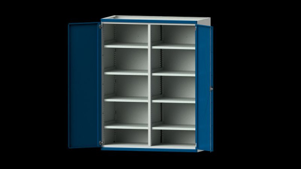 ANKE werkbanken, zware kast, model 401, 1485 x 690 x 1950 mm, RAL 7035/5010, 621.091