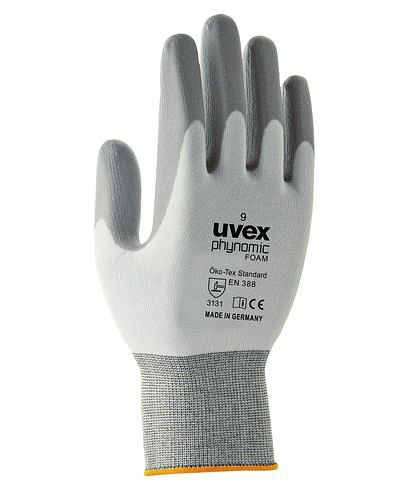 uvex mechanische veiligheidshandschoen phynomic M1 FOAM, categorie II, maat. 8, VE: 10 paar, 210-272