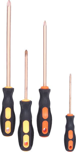 KS Tools BERYLLIUMplus schroevendraaierset, 4-delig, 962.0808